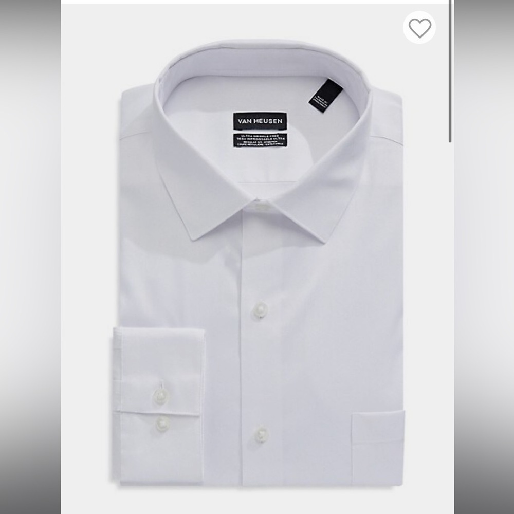 Van Heusen
Ultra Wrinkle Free Stretch Regular-Fit Dress Shirt